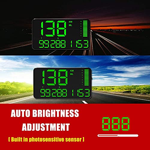 Digital Universal GPS HUD Speedometer Display GPS Head Up Dispaly