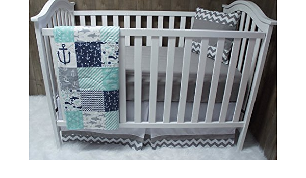 nautical boy crib bedding