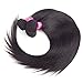 Brazilian Straight Human Virgin Hair 1 Bundle Deal 22 inches Full And Thick 8A Grade 100% Unprocessed Brazilian Virgin Mink Hair Bundles Natural Black Color Soft and Silky Tangle Free USOFT