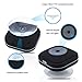 Waterproof Shower Speaker, NUTK Wireless Bluetooth Stereo Player Loud Handsfree Portable Speakerphone with Built-in Mic,FM and Dedicated Suction Cup
