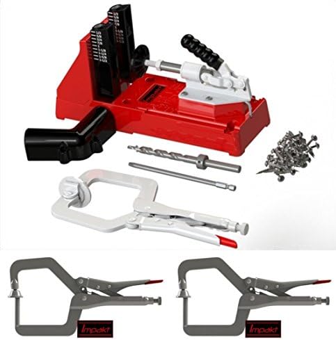 Impakt i2 Pro Pocket Hole Jig Cabinet Assembly System for Woodworking Carpentry
