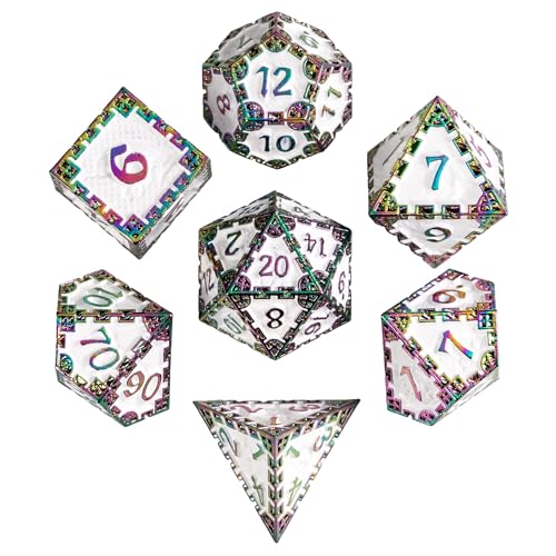 Dragon Texture-colorful White