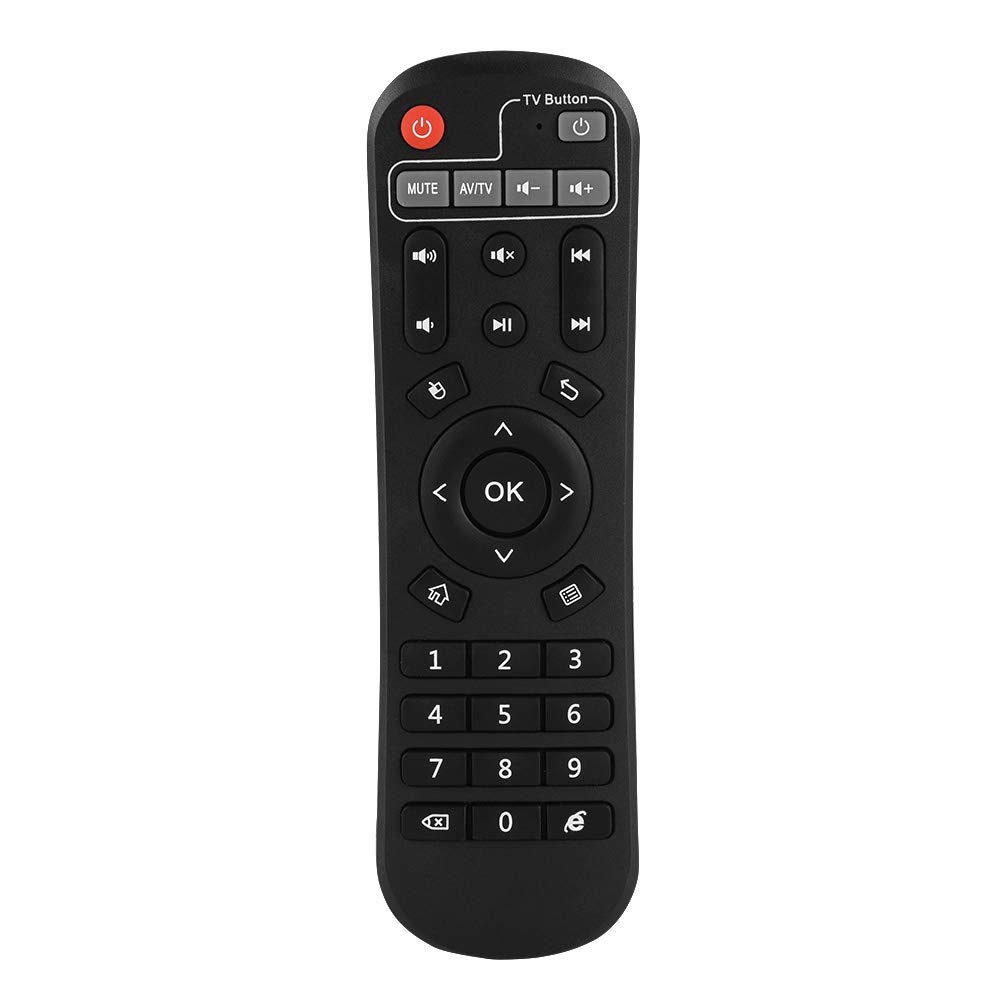 Bewinner Set Top Box Remote Control Precise Control Durbale Remote Controller >8m Control Distance TV Box Remote Control for EVPAD Pro/2S/2T/Plus/Pro+/2S+.