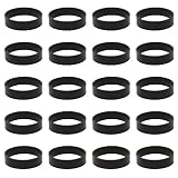 Mumaxun Replacement 301291 fits Kirby Belt, 20pcs Vacuum Cleaner Belts for All Kirby Vacuums & Shampooers - All Generation Series Models G3 G4 G5 GSix G7 Ultimate G Diamond Sentria Avalir