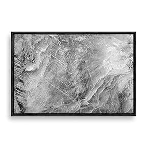 Framed Canvas Wall Art Rock and Corridor Canvas Prints Home Artwork Decoration for Living Room,Bedroom - 16x24 inches