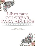 Image de Libro Para Colorear para Adultos: Tema de Mariposa (Spanish Edition)