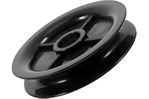 Holibanna Forklift Guide Wheel Single Slot Mast Replacement Pulley Wheel for Garage Door Hardware