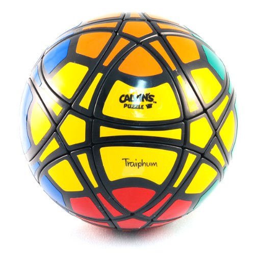 Magaminx Ball Black 6 Colors Version Calvins Puzzle Cube Megaminx Mod Twisty Toy