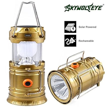 Amazon Com Gold Case White Ray Rechargeable Camping Lanterns