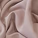 Best Home Fashion Premium Blackout Curtain Panels - Solid Thermal Insulated Window Treatment Blackout for Bedroom - Back Tab & Rod Pocket – Dustypink - 52