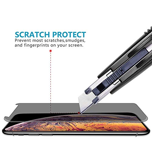 image for iPhone Xr Privacy Screen Protector, Asstar [No Worry Easy Installation