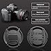 GAOAG 2 Pack 82mm Center Pinch Lens Cap for Nikon Canon Sony DSLR Compatible with Canon EF 16-35mm f2.8L III USM/EF 24-70mm f2.8L II USM,Nikon Nikkor Z 24-70mm f2.8 S Lenses with 82mm Filter Thread