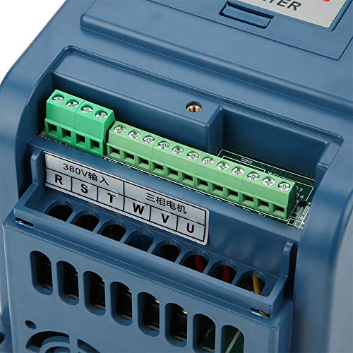 Adjustable-Frequency Drive, 1pc 380VAC 3A Variable Frequency Drive VFD Speeds Controller for 3-phase 0.75kW AC Motor for Spindle Motor Control SVD-PS Series - Thumbnail 6