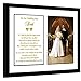 Father Thank You Wedding Gift - Thank You Poem From Both the Bride and Groom - 8x10 Inch Frame - Add Photo