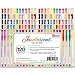 US Art Supply Jewelescent 120 Gel Pen Set - Professional Artist Quality Gel Ink Pens in Vibrant Colors - Classic, Glitter, Metallic, Neon, Pastel & Swirl Colors - 100% Satisfaction Guarantee