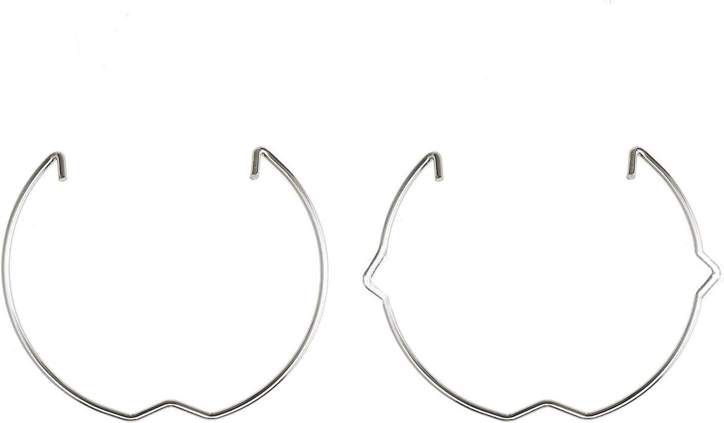 BlueXP 20 Pack GU10 MR16 Retaining Spring Ring Clasp Clips 50mm