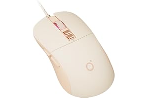 SEUNKWANG EWEADN G309 Wired Mouse, 7-Button Ergonomic Computer Corded Mouse with 2400 DPI, 4 Adjustment Levels DPI, Optical O