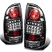 Spyder 5007919 Toyota Tacoma 05-15 LED Tail Lights (not compatible with factory equipped led tail lights) - Signal-3157(Not Included) ; Parking-LED ; Reverse-921(Not Included) - Black