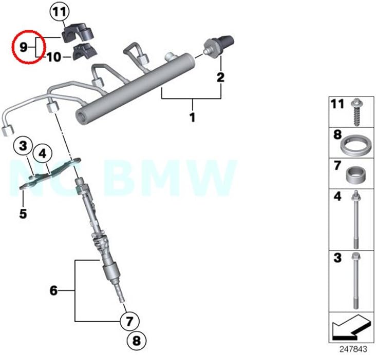 BMW Genuine Fixing Bow