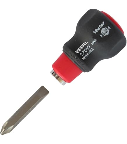 Amazon.com: Vessel TD-6700W-23 Stubby Ratchet Driver : Toys & Games