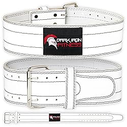 Medium Dark Iron Fitness Weight Lifting Belt for