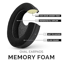 BRAINWAVZ Hybrid Memory Foam Earpad - Black