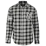 NHL Hockey 2015 Wordmark Basic Flannel Long Sleeve Shirt - Pick Team
