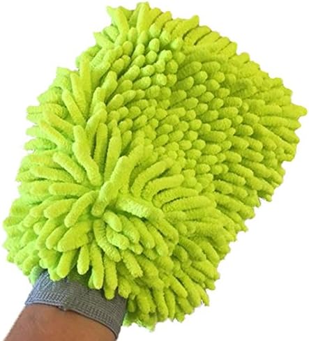 Premium Microfiber Car Wash mitt (1 Pack) - Scratch Free - Lint Free - Swirl Free - Super Soft - High Density Large Wash Mitt...