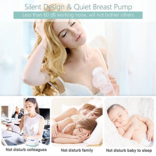 Electric Breast Pump with Tote, BelleMa S3 Pro Real Hospital Grade Double Breast Pump 2-motor, L/R Pumps Separate Control, 9 Suction Levels, Li-battery Memory Silent Breast Pump for Office/Home/Travel - Thumbnail 6
