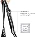 Syntus 2 Pack Adjustable Bib Apron Thicker Waterdrop Resistant with 2 Pockets Cooking Kitchen Aprons for Women Men Chef, Pinstripe Black White