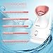 KINGDOMCARES Facial Steamer Warm Mist Moisturizing for Unclogs Pores Blackheads Acne Cleanse Humidifier for Home Facial Sauna Spa Orange
