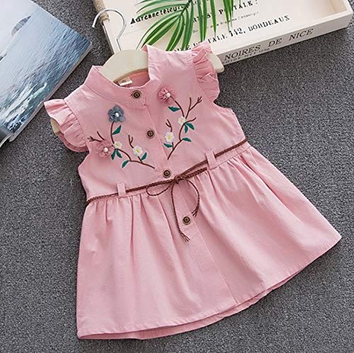 simple cotton frock for baby girl