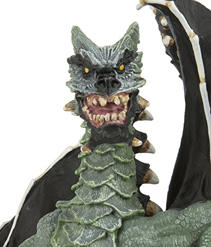 Safari Ltd. Sinister Dragon - Realistic Hand Painted Toy Figurine Model - Quality Construction from Phthalate, Lead and BPA Free Materials - For Ages 3 and Up