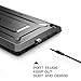 Fire HD 10 Case, SUPCASE [Heavy Duty] Case for 2015 Release Amazon Fire HD 10 Tablet 5th Generation [Unicorn Beetle PRO Series] Rugged Hybrid Protective Cover w Builtin Screen Protector (Black/Black)