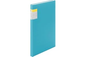 King Jim Clear File Kakiko A4 Vertical 40P Light Blue 8632W Miss