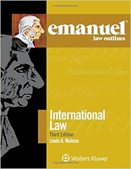 Emanuel Law Outlines: International Law