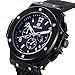 Megir Mens Watches Silicone Chronograph Military Quartz Black Wrist Watch Luminous Relogio Masculino …