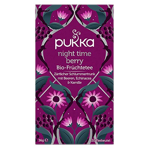 Pukka Night Time Berry - Bio-Früchtetee - 20 Teebeutel - 36g – Bild 3