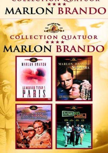 Marlon Brando - Coffret - Sayonara + Dernier Tango À Paris + Missouri Breaks + Blanches Colombes Et Vilains Messieurs