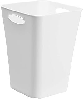 Rotho Living quadratische Aufbewahrungsbox 23l, Kunststoff (PP) BPA-frei, weiss, 23l (29,5 x 29,5 x 39,5 cm)