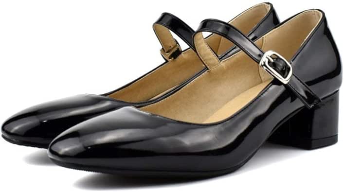 PIGALLE Burgundy patent leather platform Mary Janes | Carel Paris Shoes