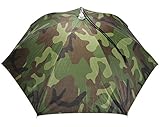 30in Diameter UV Protection Fishing Field Sun Umbrella Hat (Camouflage)