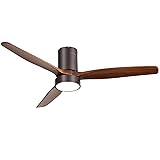 Sofucor 52 Inch Low Profile Ceiling Fans with