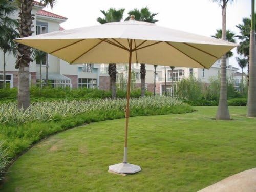 Amazon Com 8 X 11 Royal Rectangular Market Umbrella Cover Natural Natural 138 H X 11 W X 8 D Patio Umbrellas Garden Outdoor
