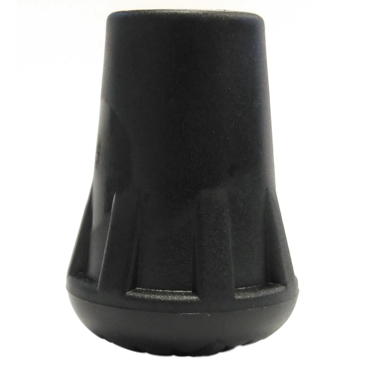 Merriway BH06189 (4 Pcs) Walking Shooting Hiking Stick Ferrule End Tip, Black 11mm - Pack of 4 Pieces