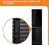 WD 12TB My Book Desktop External Hard Drive USB 3.0 Password Protection view 5