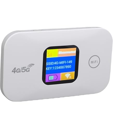 Hotspot Wi-Fi 4G Portatile Con 300 Mbps: Supporta Fino A 10 Dispositivi, Plug And Play, Per Viaggi E Campeggio (versione 5G Disponibile)