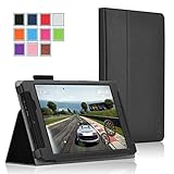 Nvidia Shield Tablet Case - Exact NVIDIA SHIELD Tablet Case [PRO Series] - Professional Folio Case for NVIDIA SHIELD Tablet (8-inch 2014 Model) Black