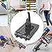 Powilling 21.6V 3.5Ah Lithium-Ion Battery Replacements for Dyson V8 Cordless Handheld Vacuum Dyson V8 Absolute(with Dyson Vacuum Parts, HEPA Post&Pre-Filter V8 Kit, Dyson V8 Animal Replace Filter Kit)
