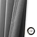 jinchan Curtains for Bedroom Window Curtains 84 Inches Length Casual Weave Textured Privacy Curtain Panels for Living Room 2 Panels Set Grey